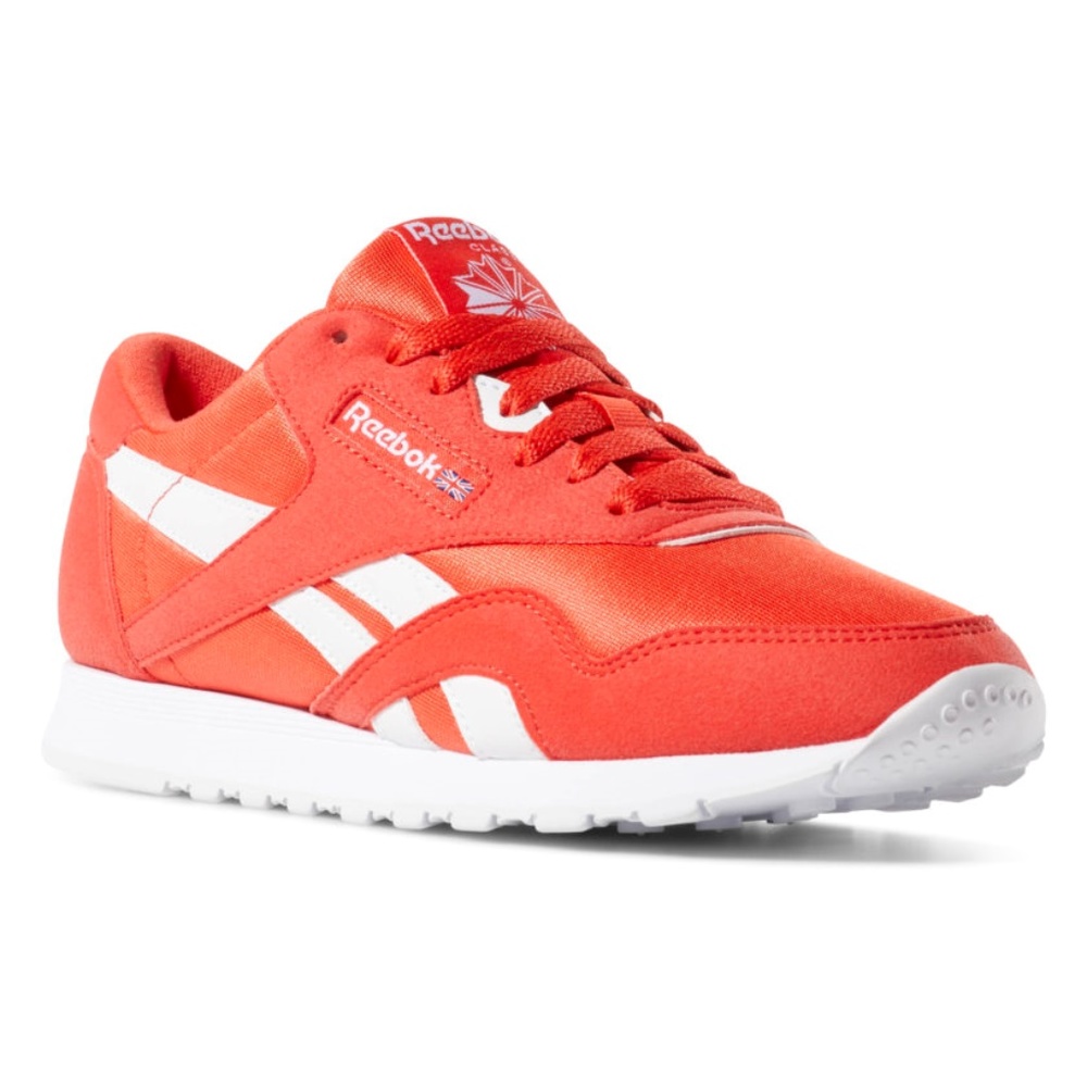 Reebok Classics Men's Red Casual Walking Nylon Shoes Size 6 us CN7446